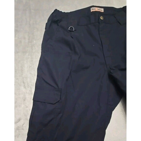 5.11 Tactical 74273 Series Pants Navy Blue 34x34, Ripstop, Cargo, EUC - Picture 3 of 7